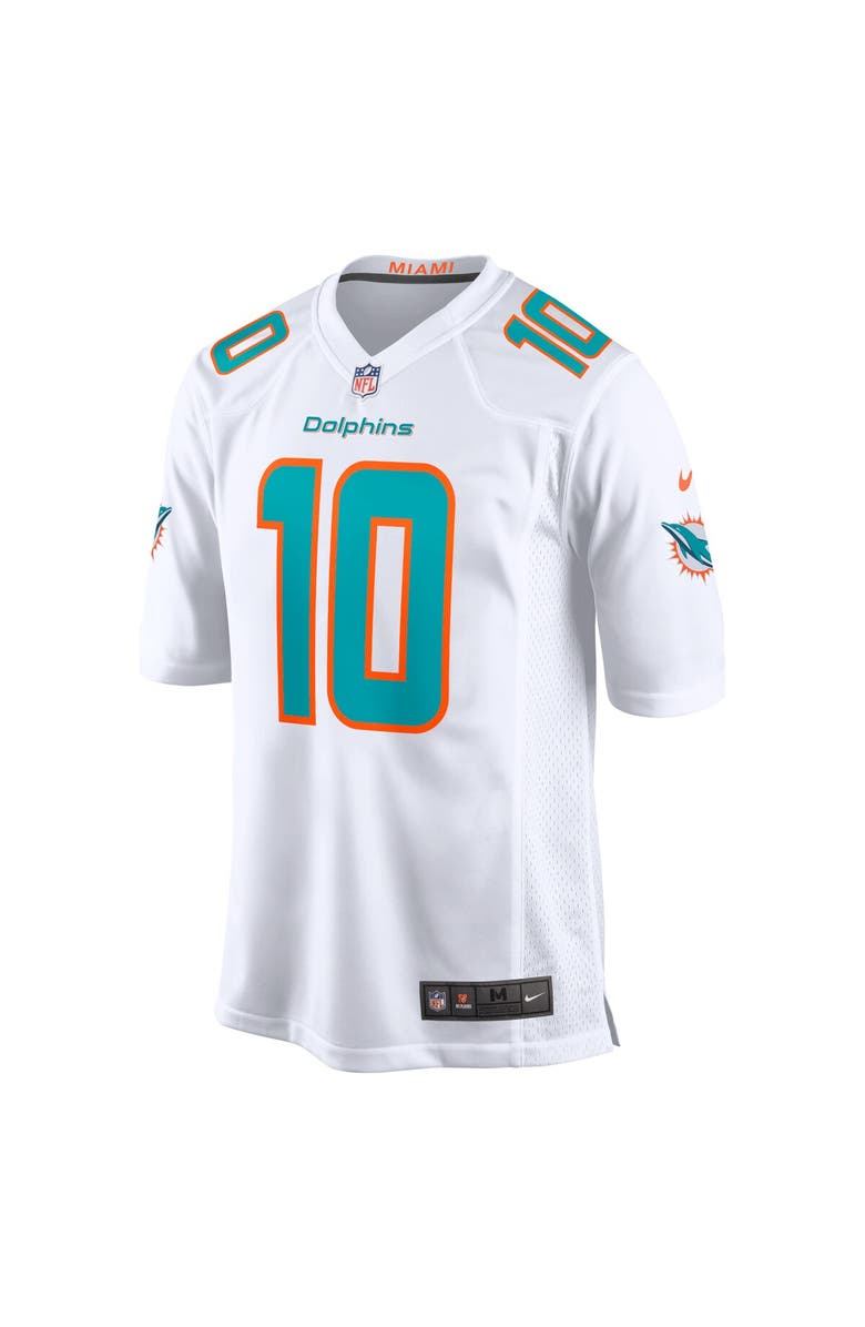 Nike Men's Nike Tyreek Hill White Miami Dolphins Game Jersey, Alternate, color, White