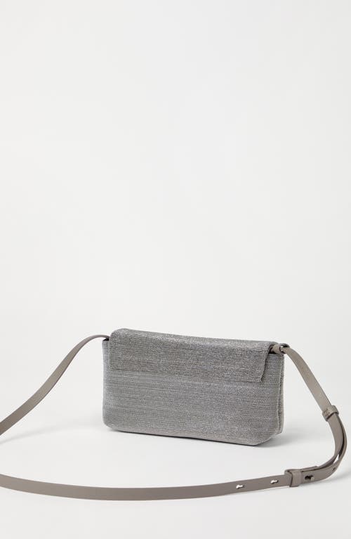 Brunello Cucinelli Precious Bag In Gray
