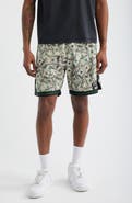 MARKET Money Arc Perforated Game Shorts