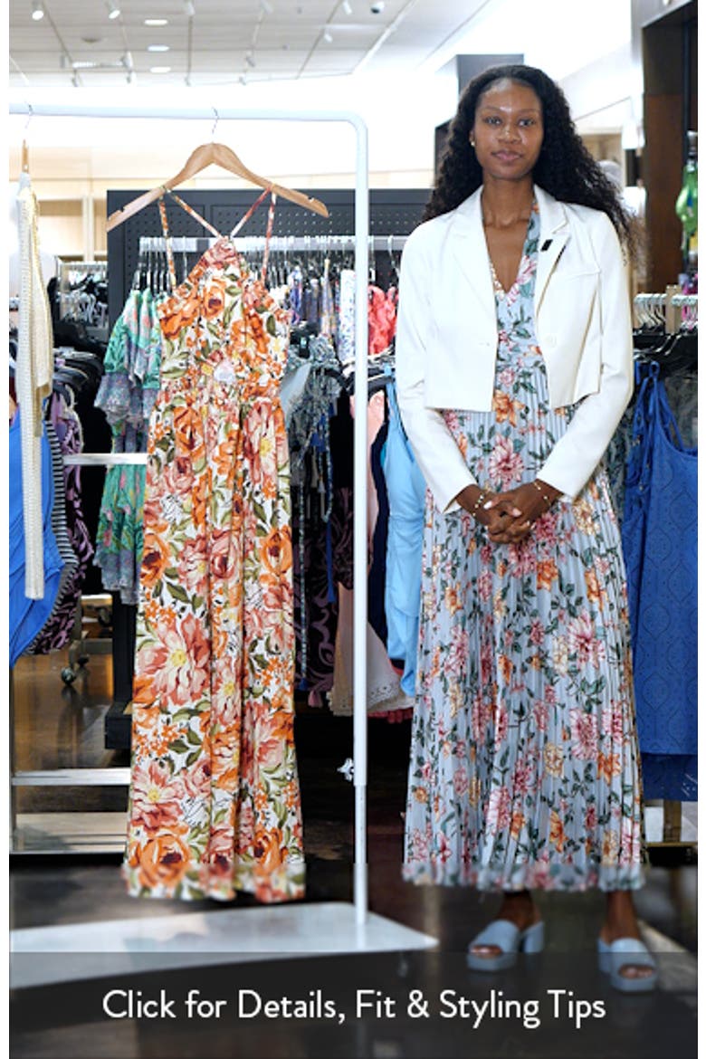 Madeira Cutout Halter Neck Maxi Sundress video
