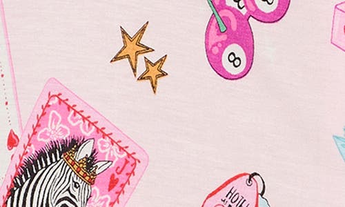 Room Service Pjs Print Pajamas In Pink