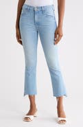 MOTHER The Insider Crop Step Fray Jeans
