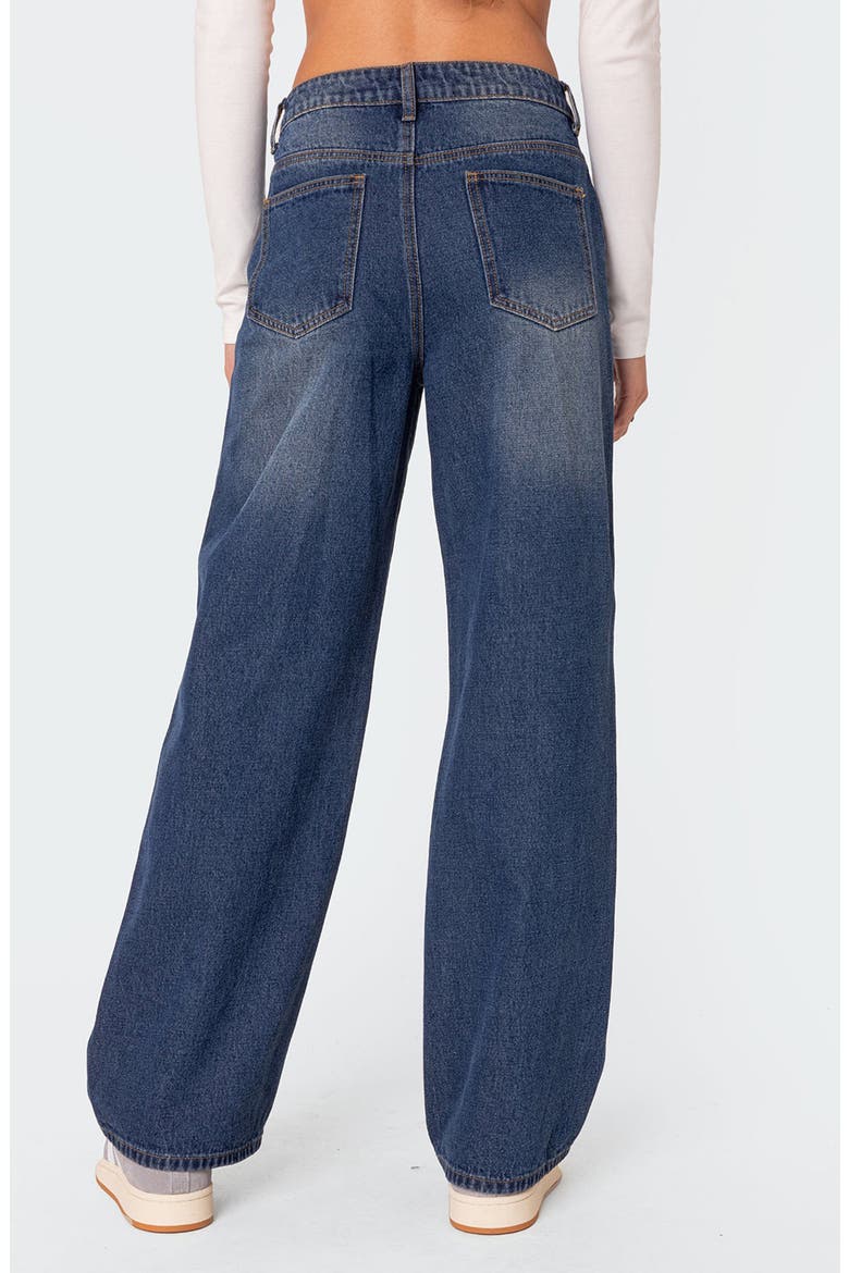 Karie Relaxed Jeans, Alternate, color, DARK-BLUE