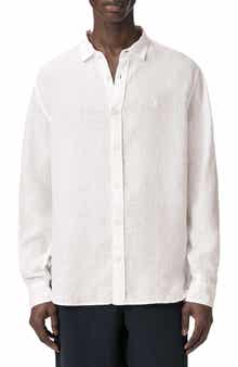Loom Linen Button-Up Shirt