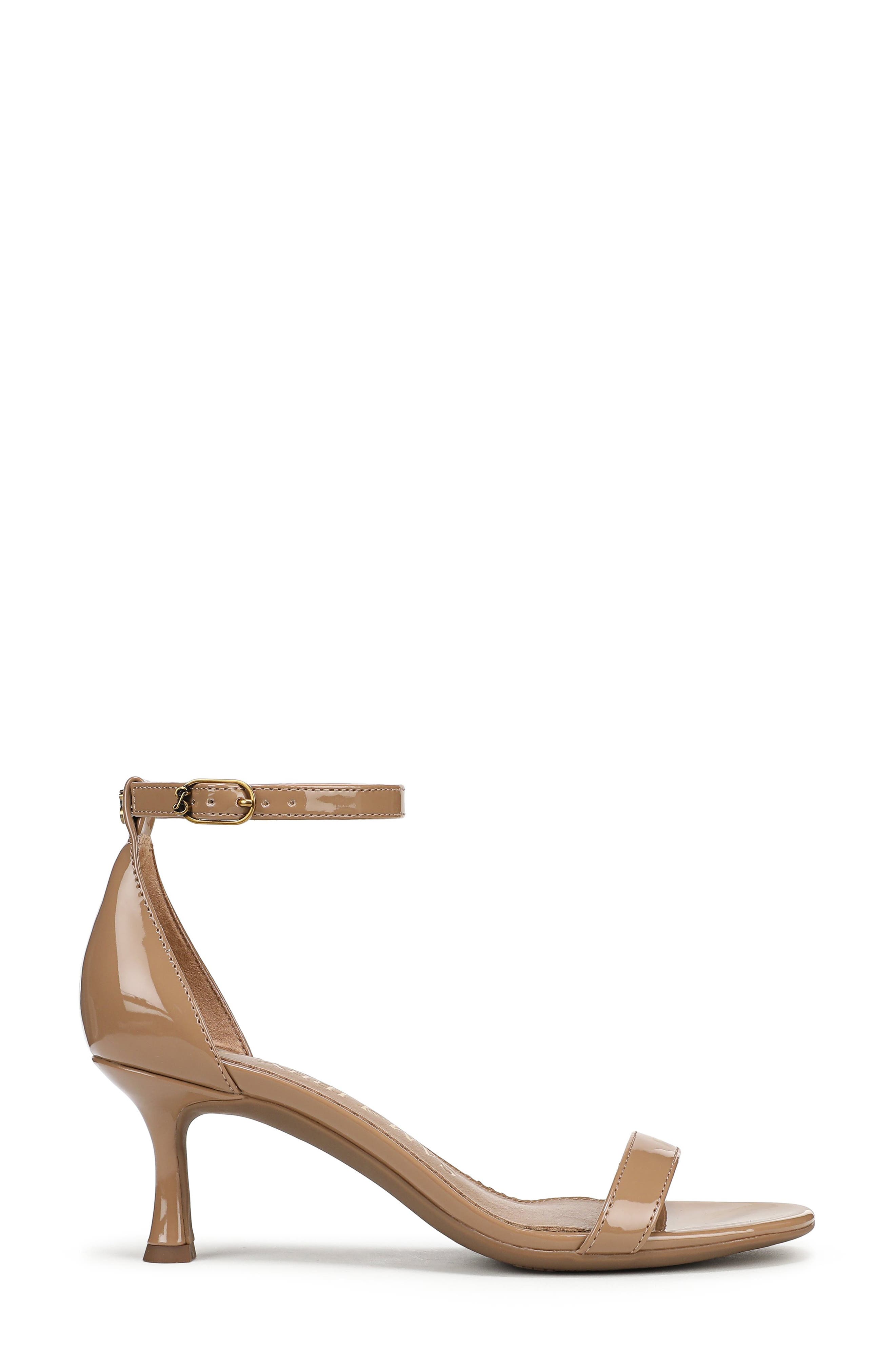 Jasmina Faux Leather Ankle Strap Sandal, Alternate, color, CYRPUS TAN
