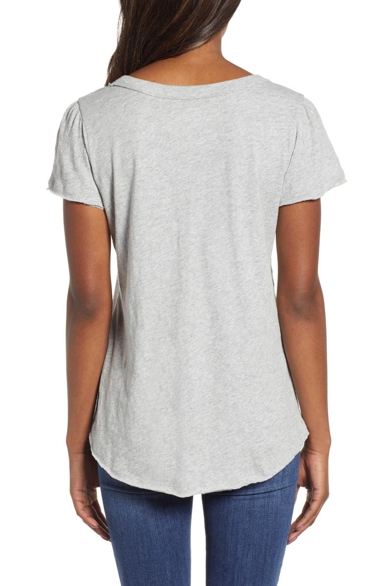 Caslon<sup>®</sup> V-Neck Tee, Alternate, color, 