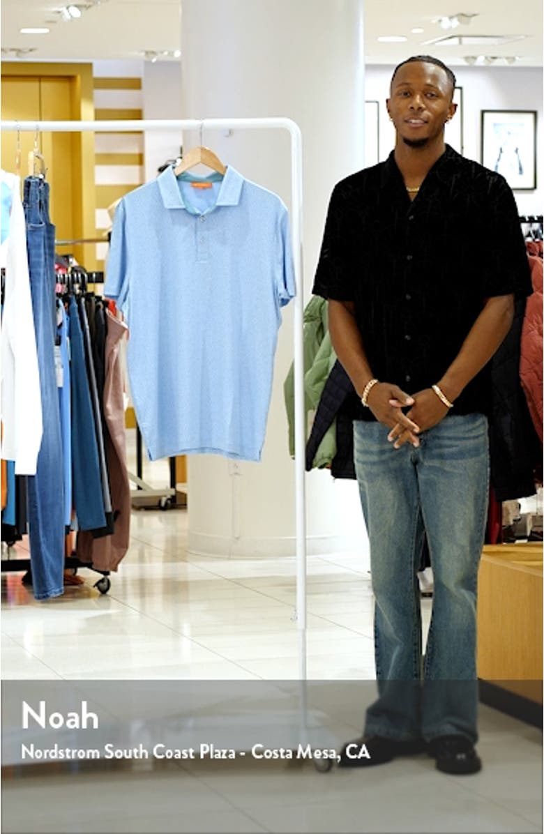 Kimbell Floral Performance Polo, sales video thumbnail