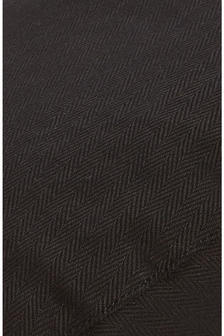 Hooligan Herringbone Driving Cap, Alternate, color, BLACK