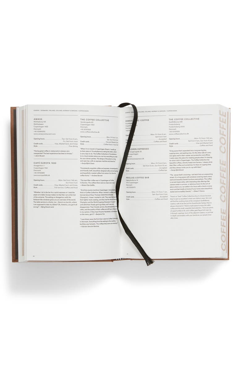 Phaidon Press 'Where to Drink Coffee' Book, Alternate, color, 