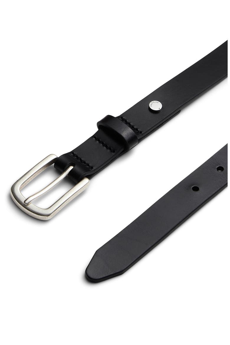 28mm Leather Dress Belt, Alternate, color, DARK CHOCOLATE
