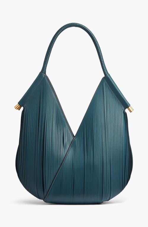 Donna Karan New York Baldwin Lasercut Mini Shoulder In Brown