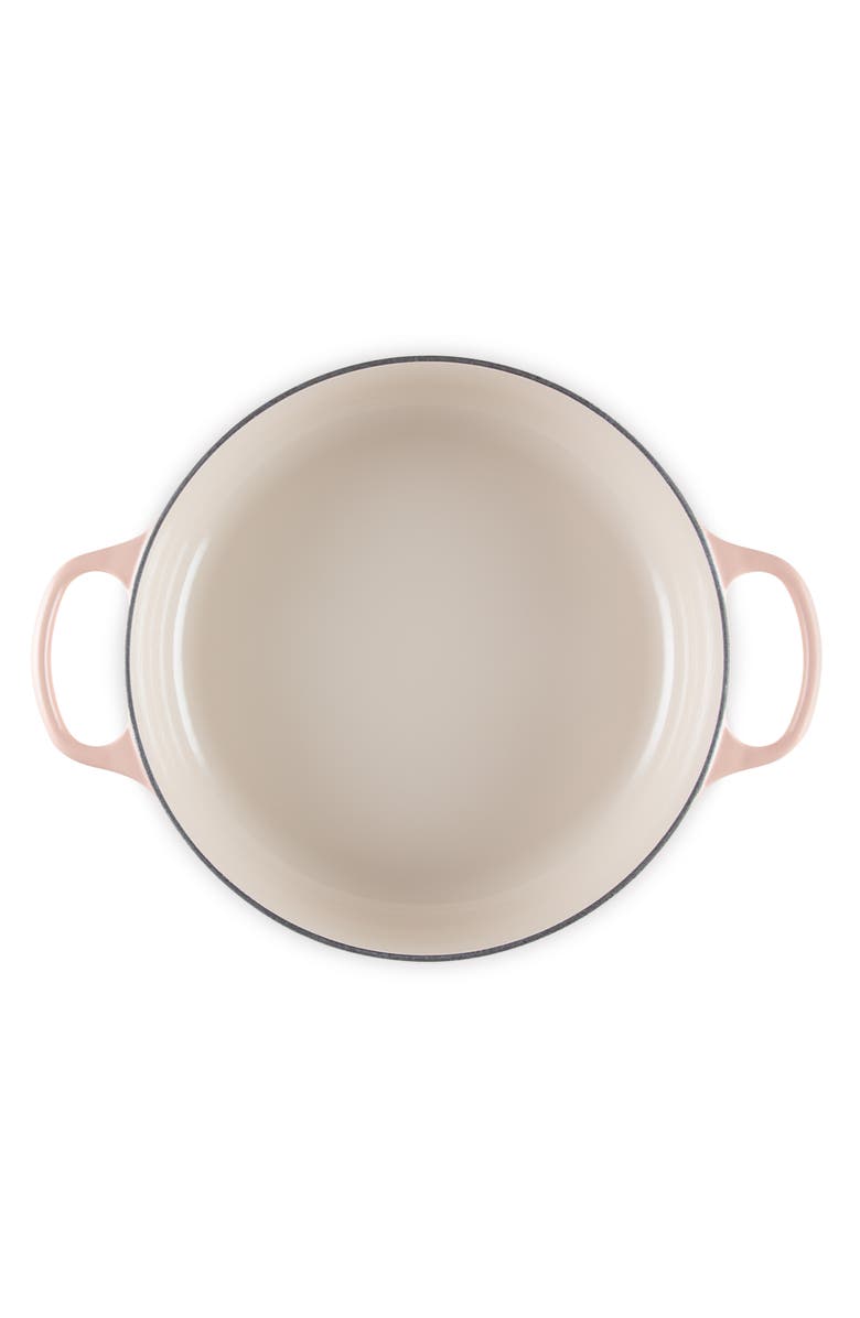 Le Creuset Signature 6 3/4-Quart Round Wide French/Dutch Oven, Alternate, color, Peche