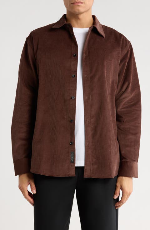 Mateo Corduroy Button-Up Shirt