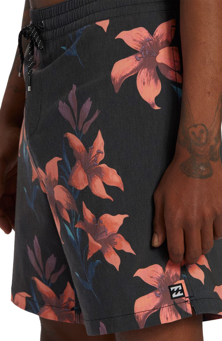 Billabong Sundays Layback Water Repellent Board Shorts, Alternate, color,