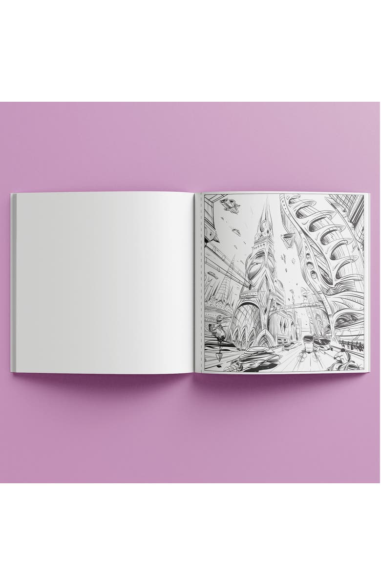Art Maker Colormorphic Future Dreams Coloring Books, Alternate, color, Multicolored