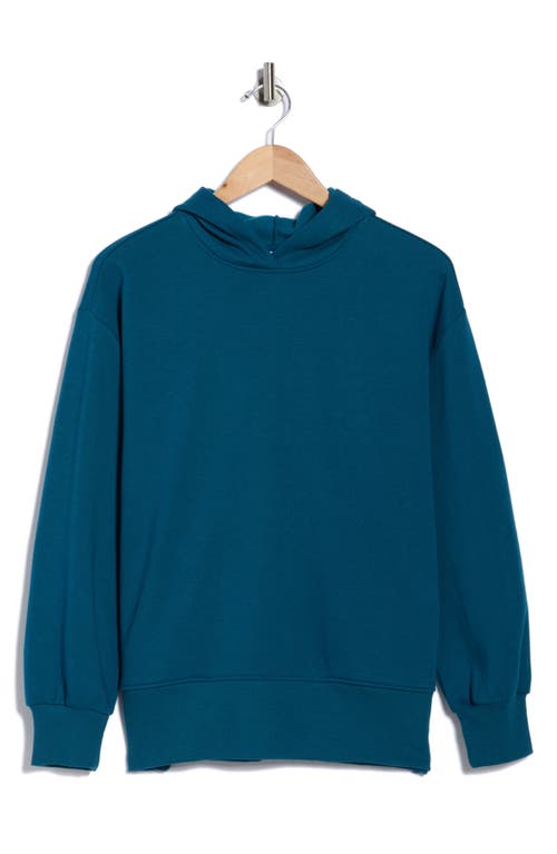 Z By Zella Feather Fleece Oversize Hoodie In Blue