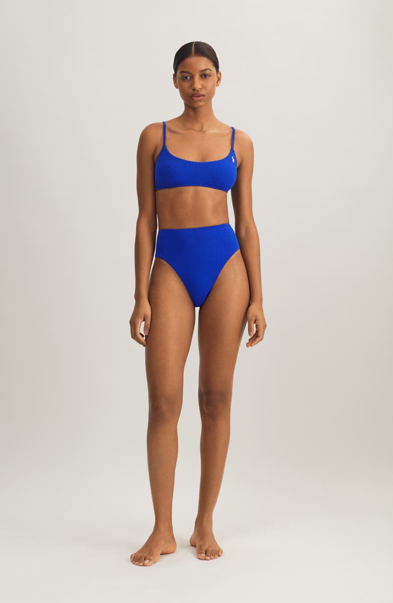 Polo Ralph Lauren Kennedy Bikini Top, Alternate, color, Ultramarine