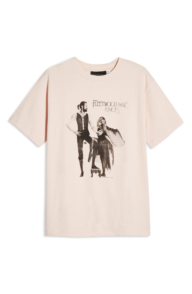 Topshop Fleetwood Mac Rumors Tee, Alternate, color,