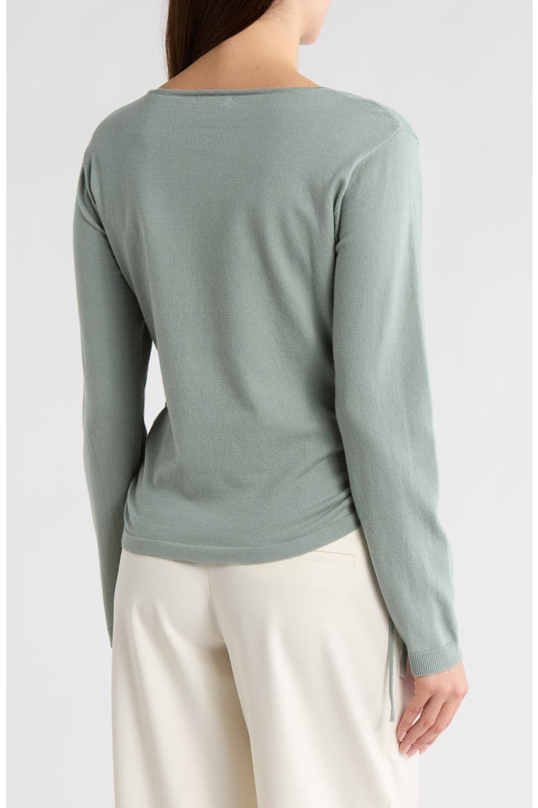 Side Cinched Top, Alternate, color, SEAMIST