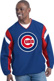 G-III SPORTS BY CARL BANKS Men's G-III Sports by Carl Banks Royal Chicago Cubs Double Coverage V-Neck Pullover