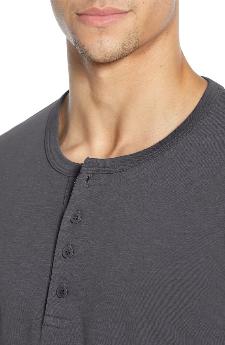 Goodlife Sunfaded Slub Scallop Henley, Alternate, color,