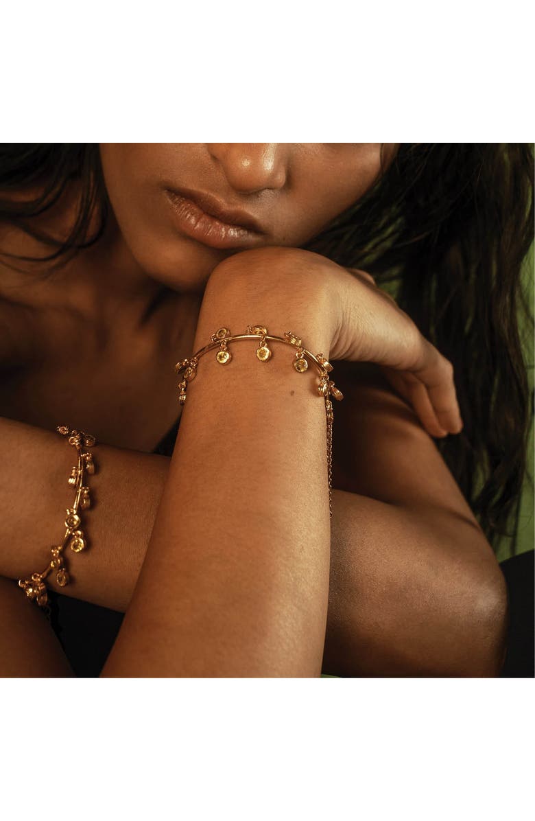 Dhwani Bansal KANDI MINI BRACELET, Alternate, color, Gold Plated