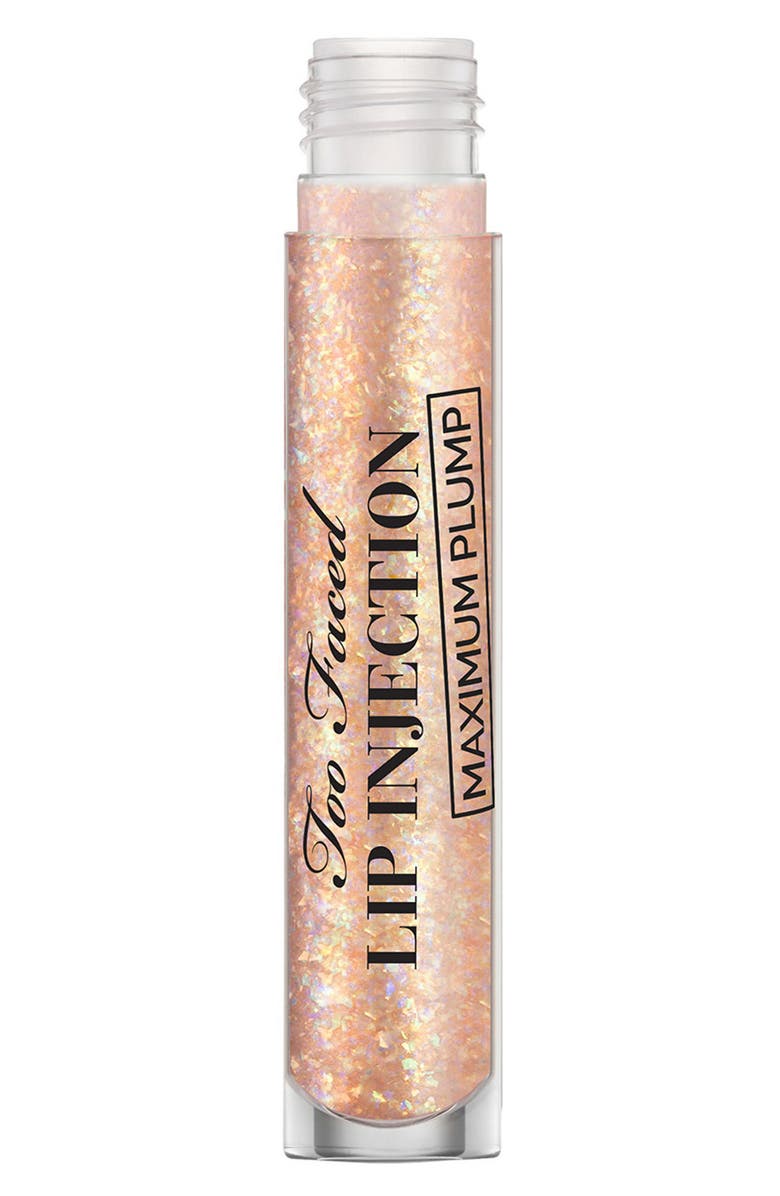 Too Faced Cosmic Crush Lip Injection Maximum Plump Extra-Strength Long-Term Lip Plumper Gloss, Alternate, color, 