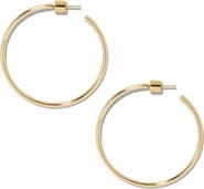 Jennifer Fisher Thread Baby Hoops, 1.5-Inch