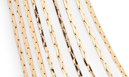 Tasha Multichain Layered Necklace In Gold
