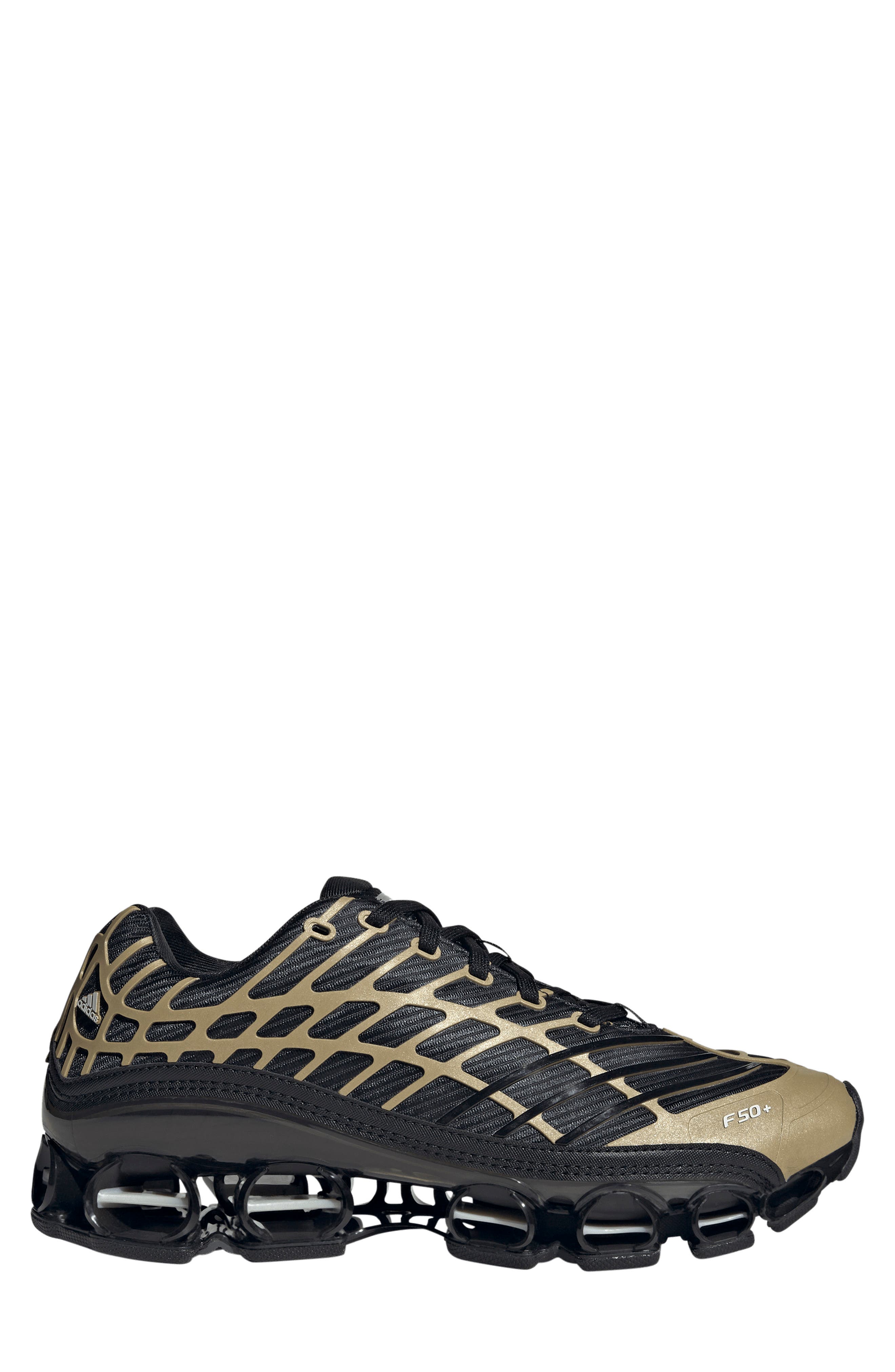 Megaride F50 Sneaker, Alternate, color, BLACK/ BLACK/ THERMAL CHROME