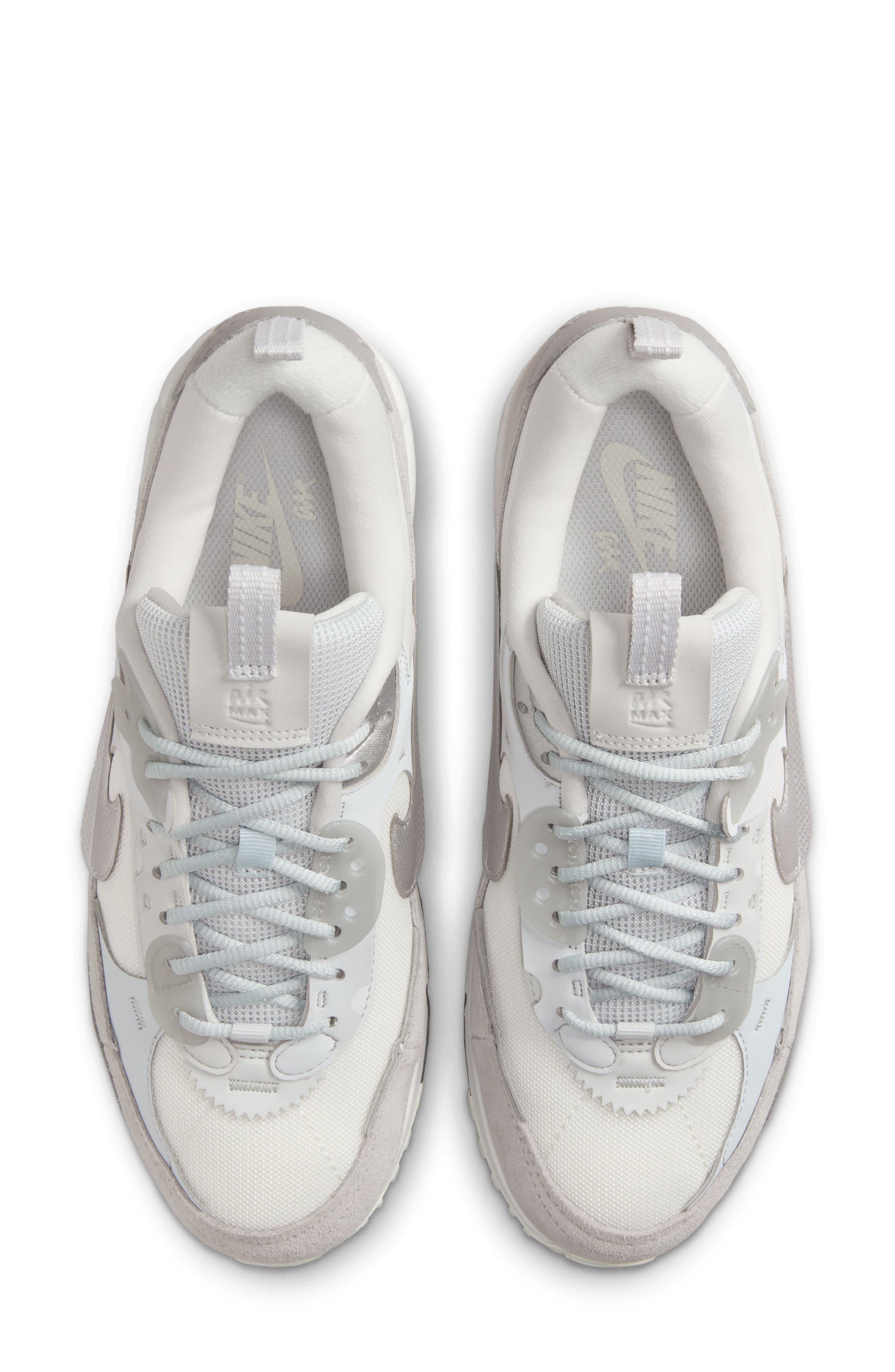 Air Max 90 Futura Sneaker, Alternate, color, PLATINUM/ METALLIC SILVER