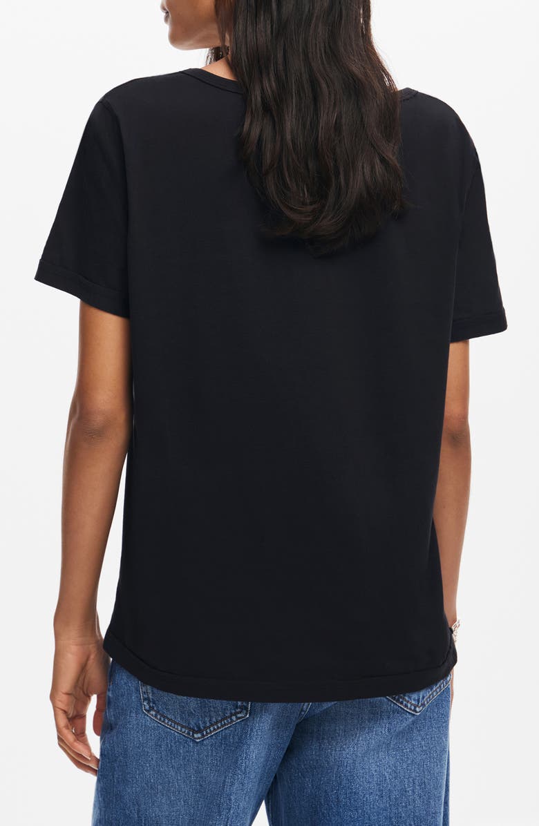 Desigual Vini Floral Cotton Graphic T-Shirt, Alternate, color,