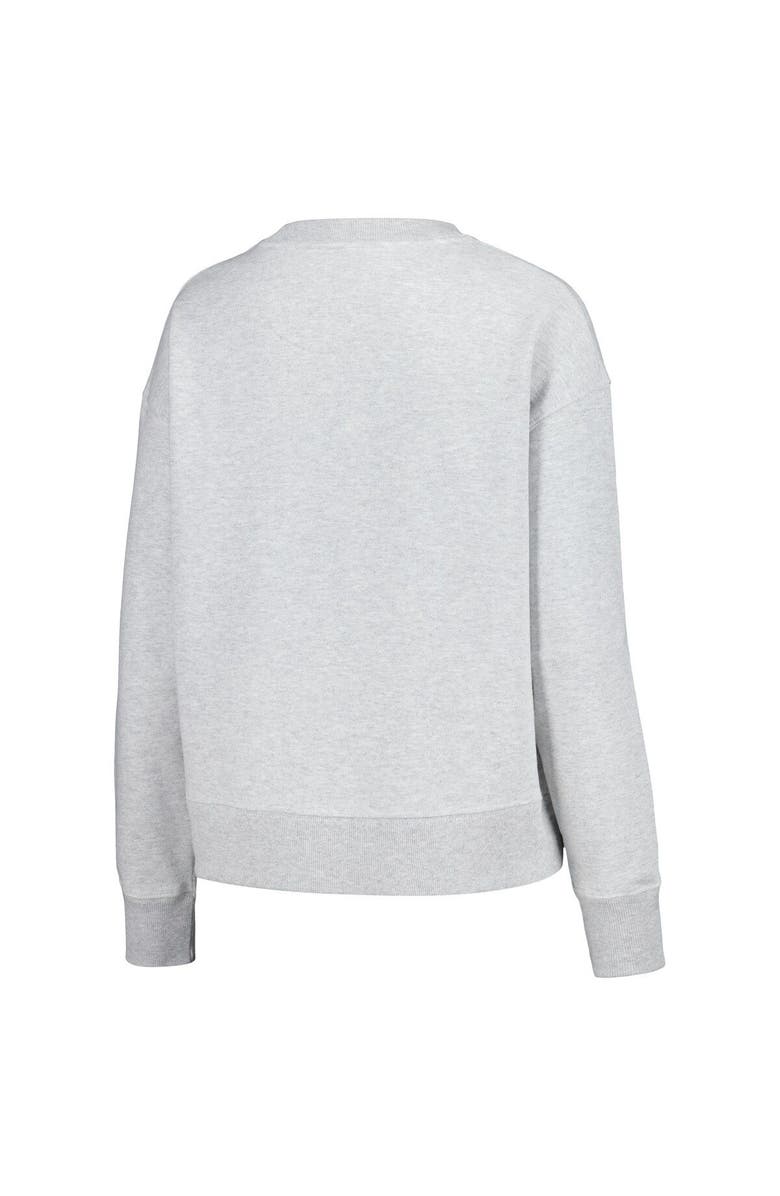 LEAGUE COLLEGIATE WEAR Women's League Collegiate Wear Ash Florida Gators Boxy Pullover Sweatshirt, Alternate, color, Ash