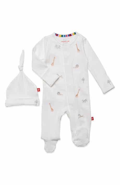 Magnetic Me Serene Safari Magnetic Footie & Hat Set