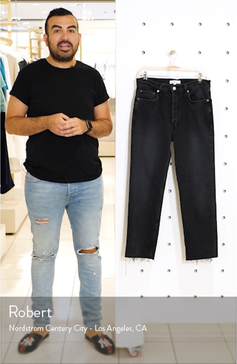 Originals High Waist Stovepipe Jeans, sales video thumbnail