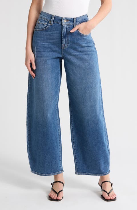 Bonnie Curvilinear Barrel Leg Jeans