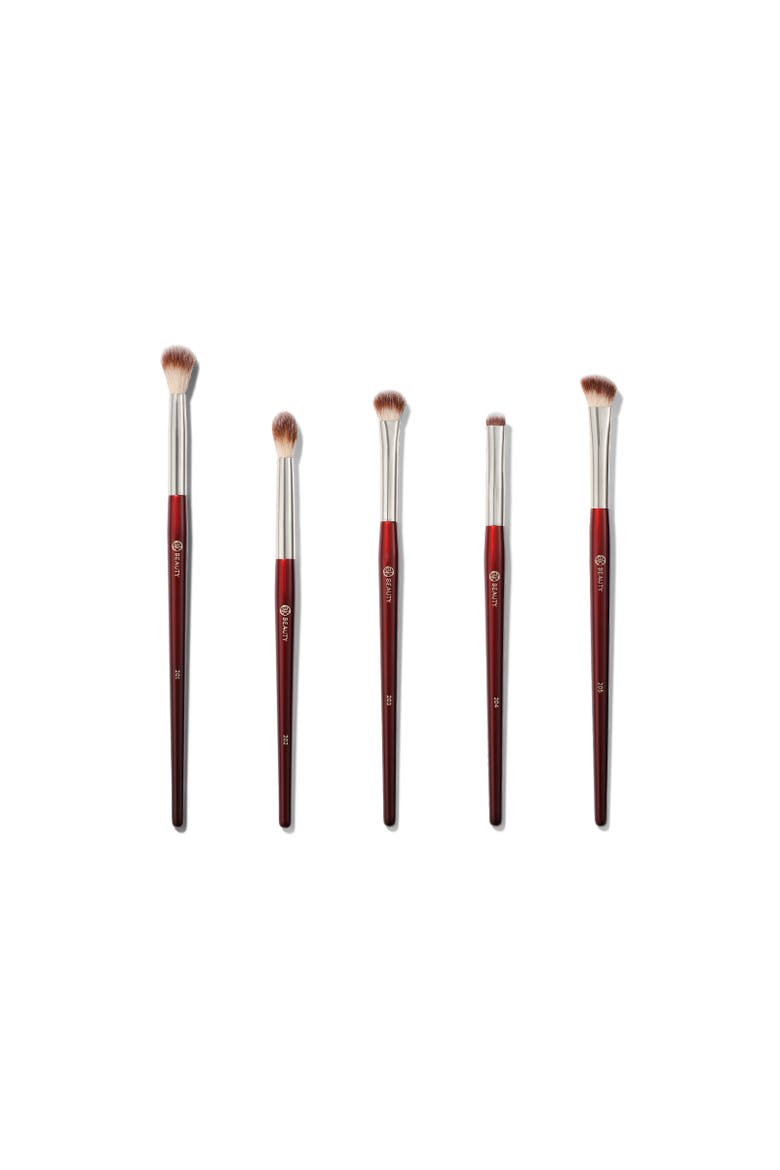 Essentials Collection Eye Brush Set, Main, color, Burgundy