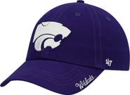 '47 Women's '47 Purple Kansas State Wildcats Miata Clean Up Logo Adjustable Hat