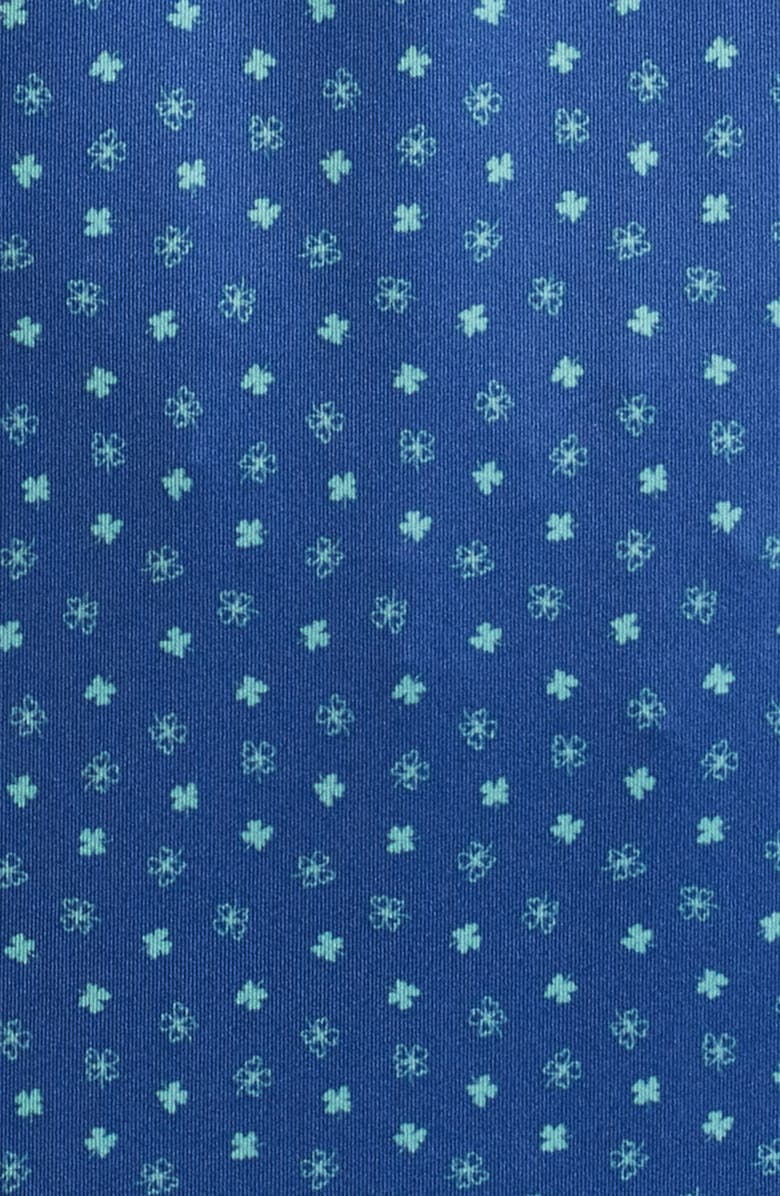 johnnie-O Top o' the Morning Scatter Print PREP-FORMANCE Golf Polo, Alternate, color, Lake