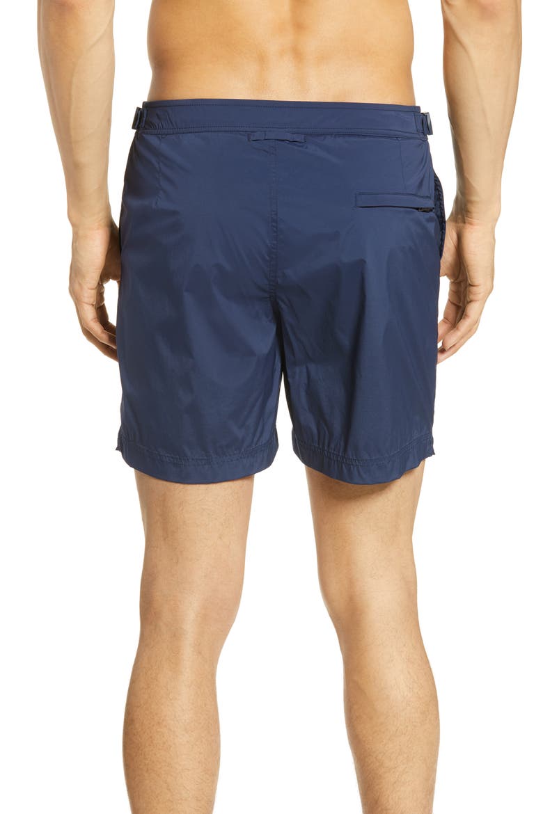 Bulldog Sport Swim Trunks, Alternate, color, NAVY