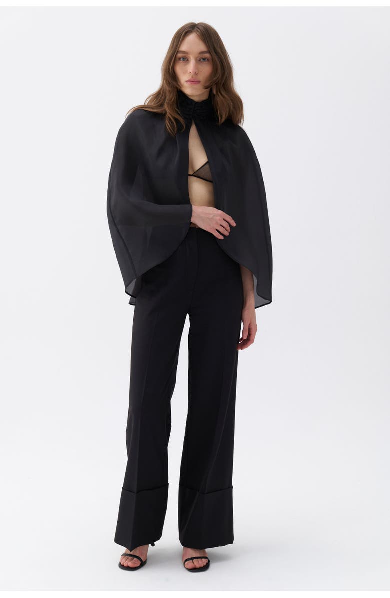 Nocturne Sheer Bolero Jacket, Alternate, color, 