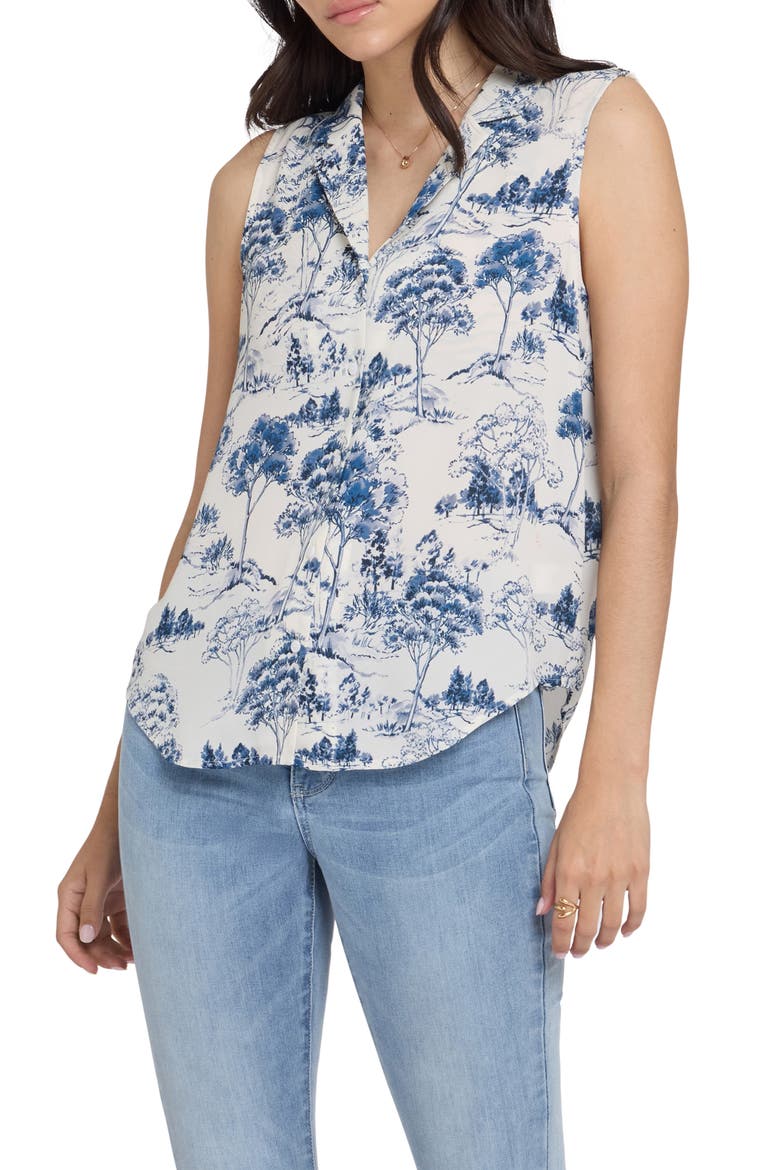 Gabrielle Sleeveless Shirt, Main, color, LE PARC DE TREVILLE
