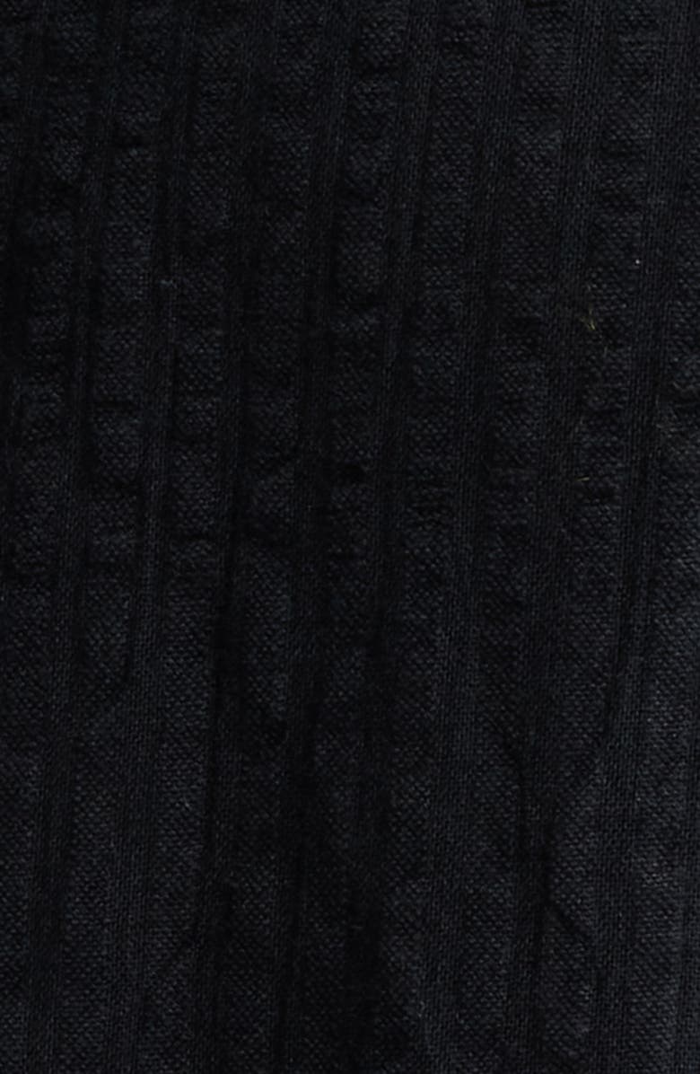 Cleobella Meadow Long Sleeve Cotton Seersucker Minidress, Alternate, color,