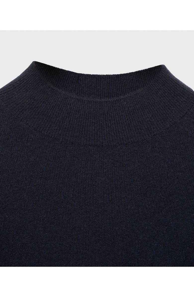 MANGO Mock Neck Cashmere Sweater, Alternate, color, 