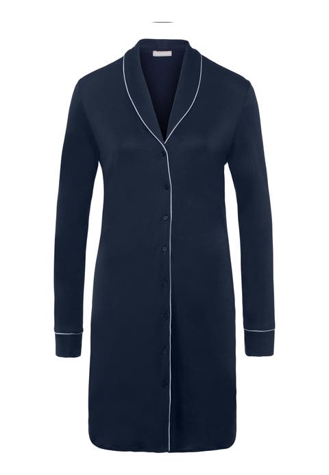 Natural Comfort Tencel Button Front Sleep Shirt