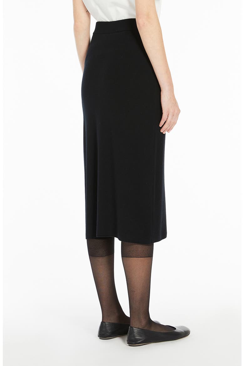 Lena Knit Skirt, Alternate, color, BLACK