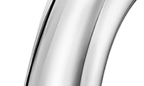 Maria Tash Plain Clicker Hoop In White Gold
