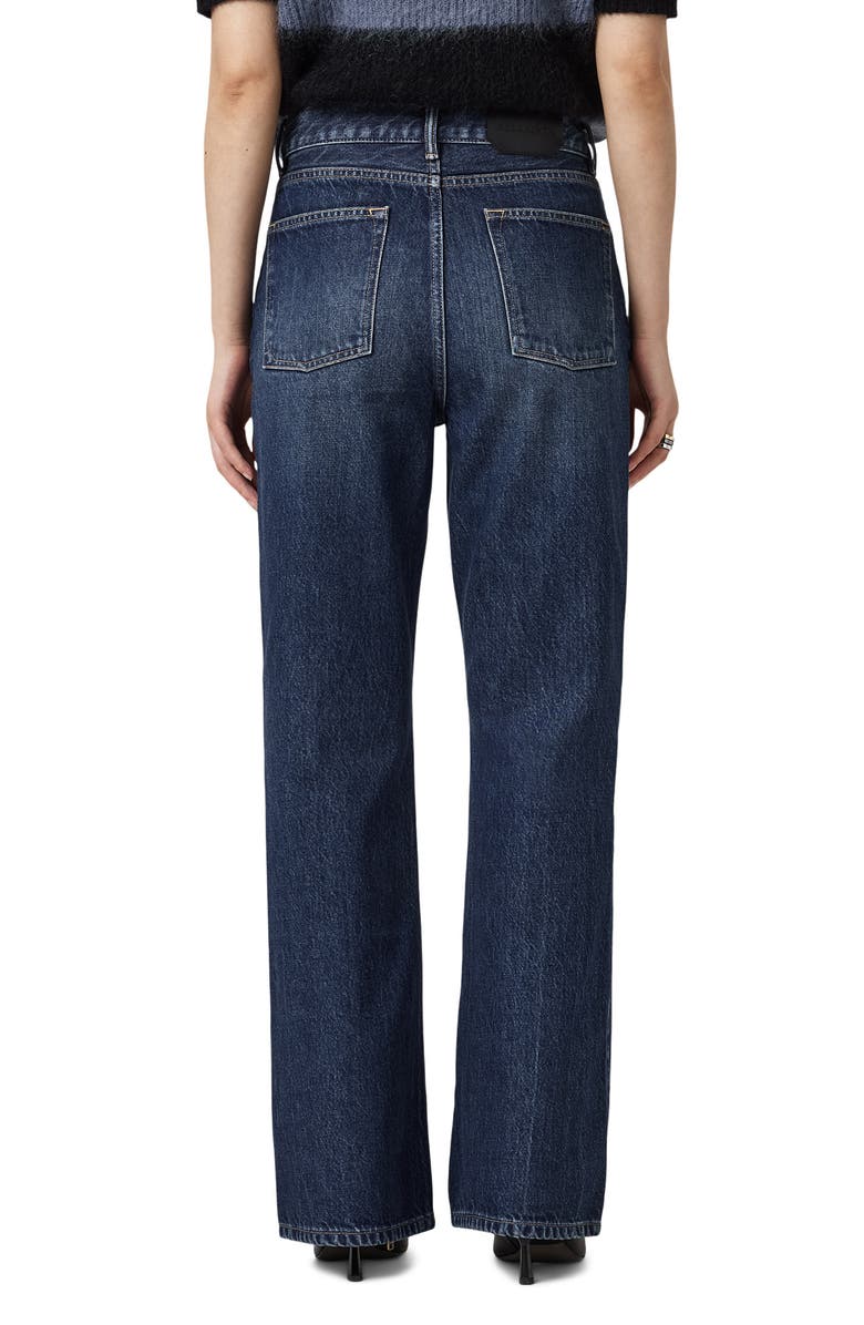 AllSaints Mathilde Straight Leg Jeans, Alternate, color, Dark Indigo