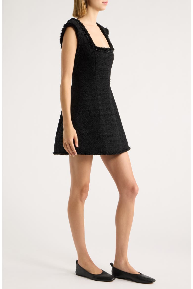 Latasha Minidress, Alternate, color, BLACK