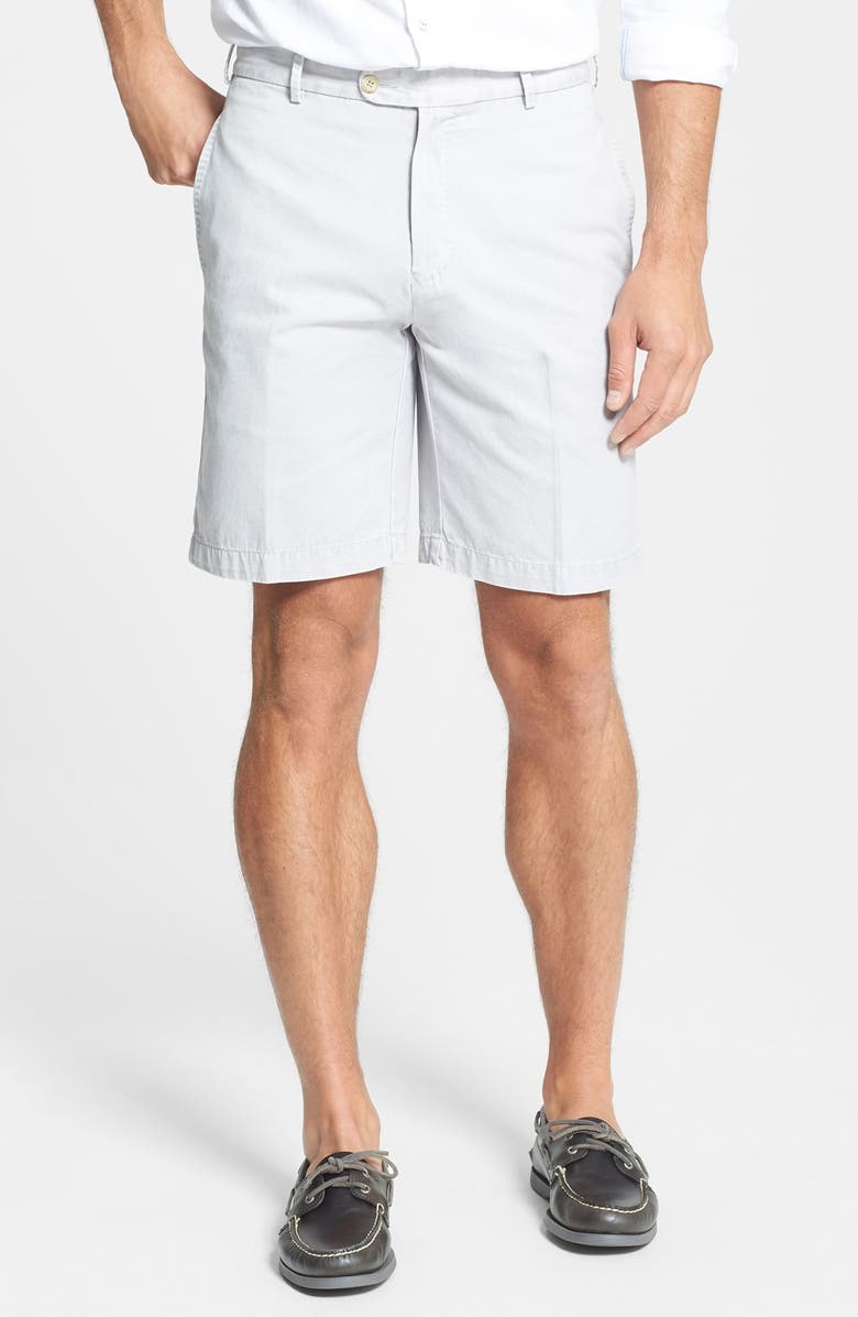 Peter Millar 'Winston' Washed Twill Shorts, Main, color, 